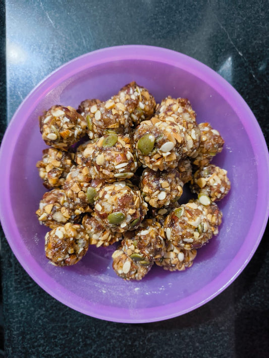 Natural Sweet dry nuts laddu